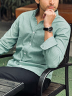 Green Vintage Stripe Shirt