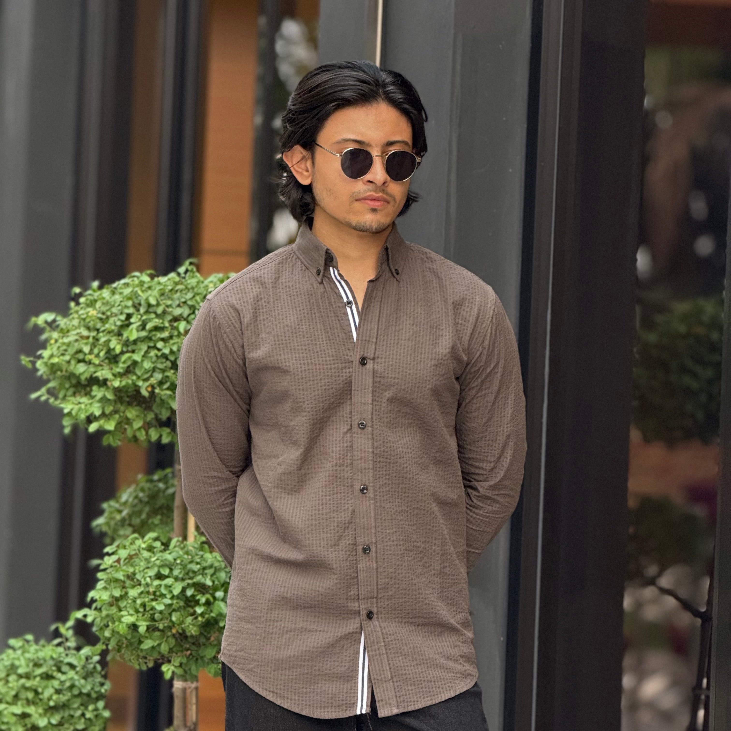 waffle Soil Fabricated Shirt