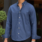 Midnight Blue Check Shirt