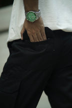 6 Pocket Gabardine Cargo Semi Baggy Pant