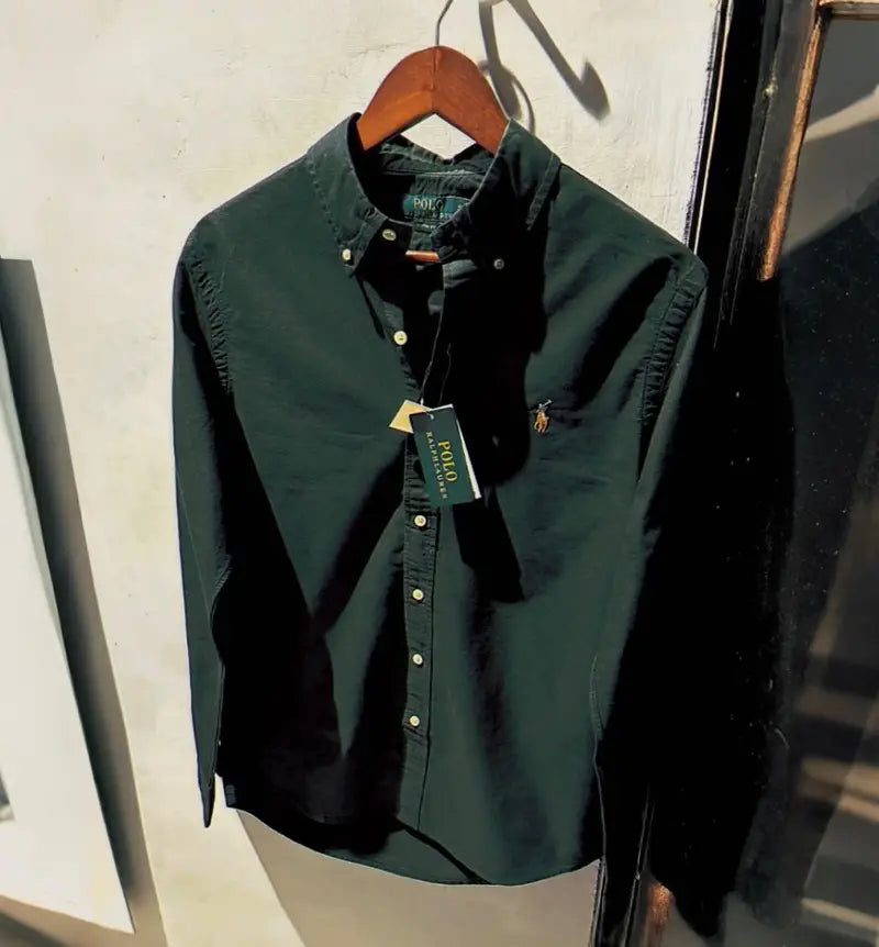 Dark Green Ralph Lauren Oxford Shirt