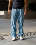 Semi Baggy Denim Pant- Ocean Blue