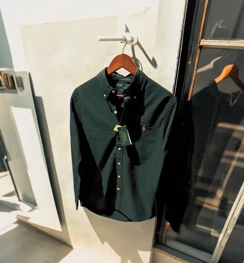 Dark Green Ralph Lauren Oxford Shirt