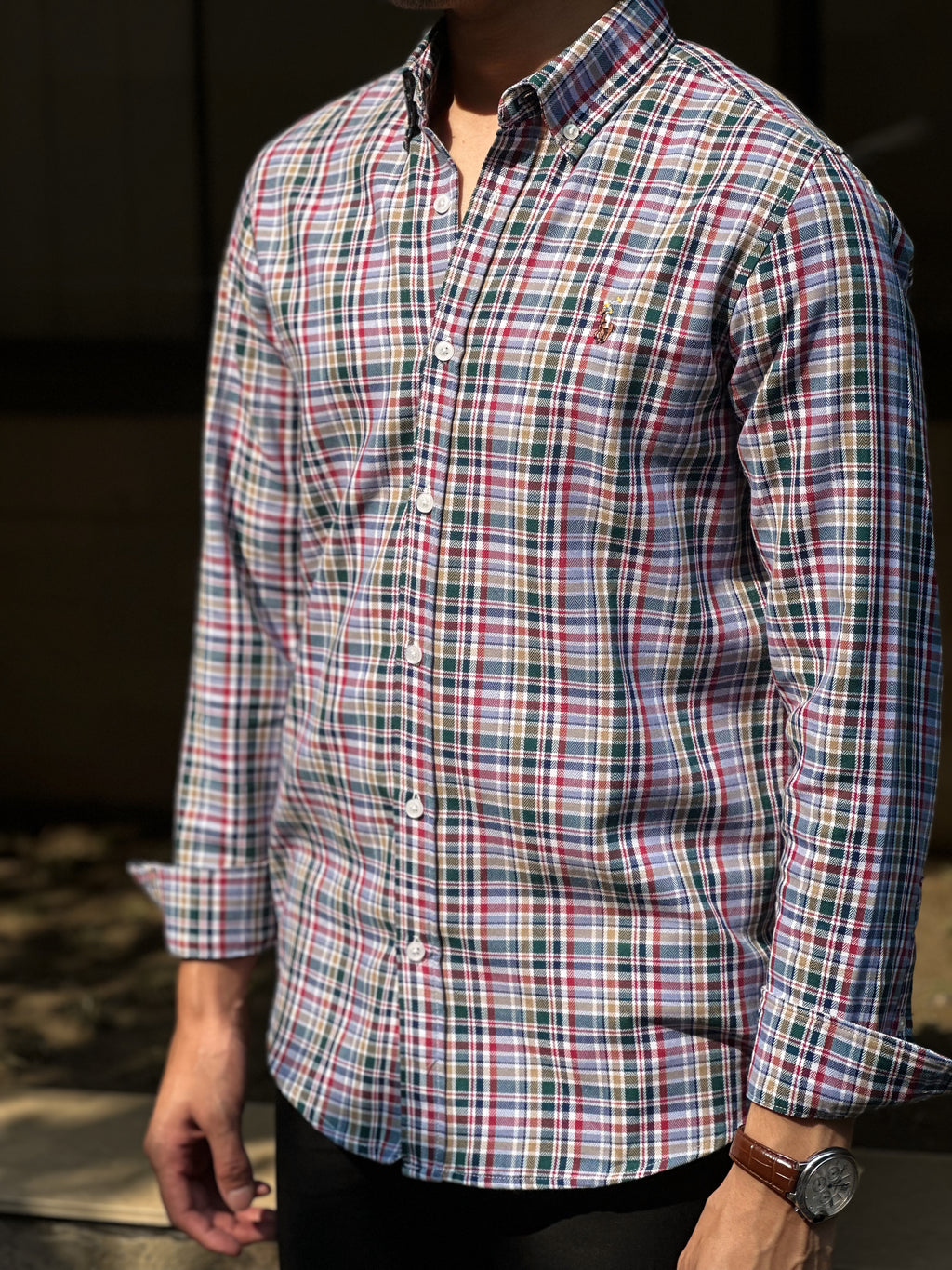 Multi Color Stripe Shirt