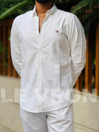 Oxford Old Money Shirt ( WHITE )