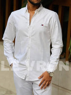 Oxford Old Money Shirt ( WHITE )