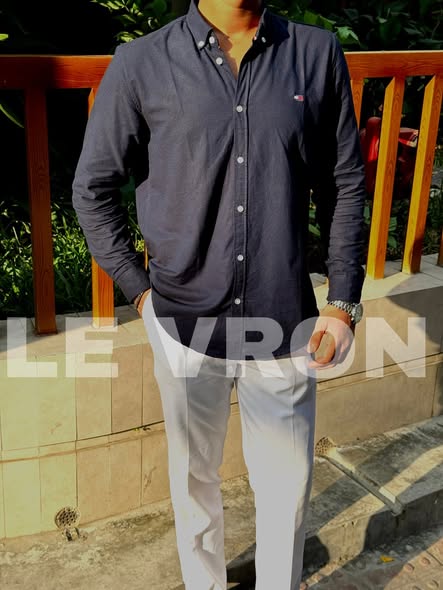 Oxford Old Money Shirt ( Navy Blue )