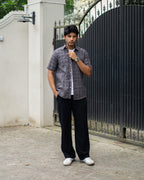 Grameen Black Check Half Sleeve Shirt