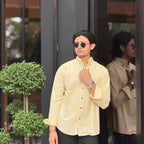 waffle Yellow Stripe Shirt