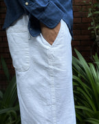 Linen Pant - White