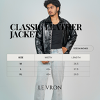 Black Classic Leather Jacker