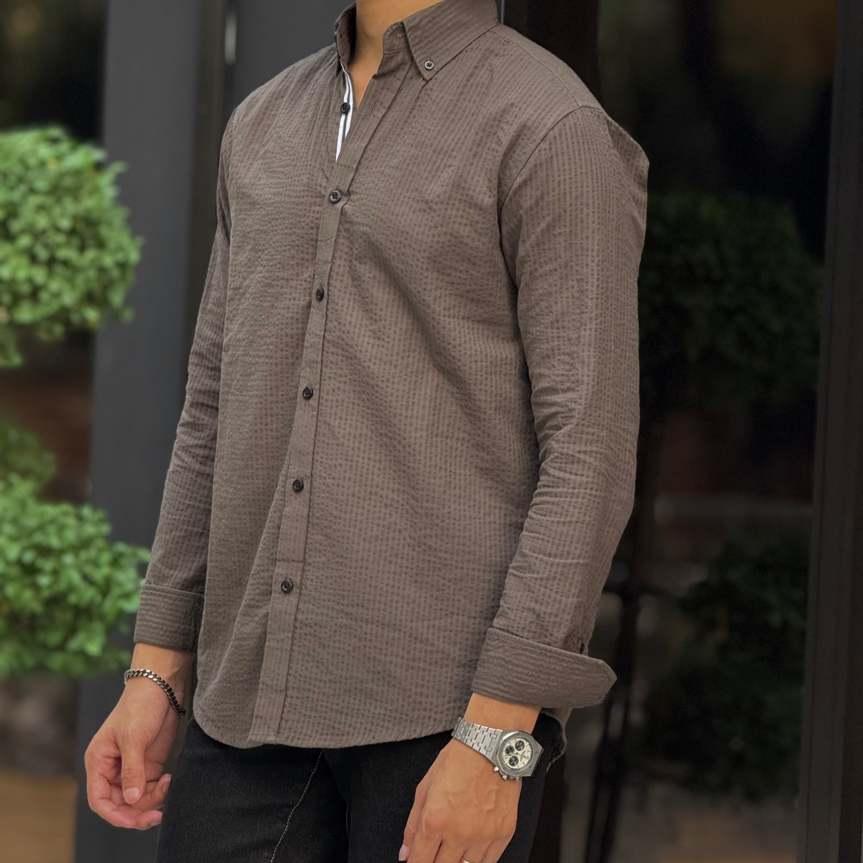 waffle Soil Fabricated Shirt