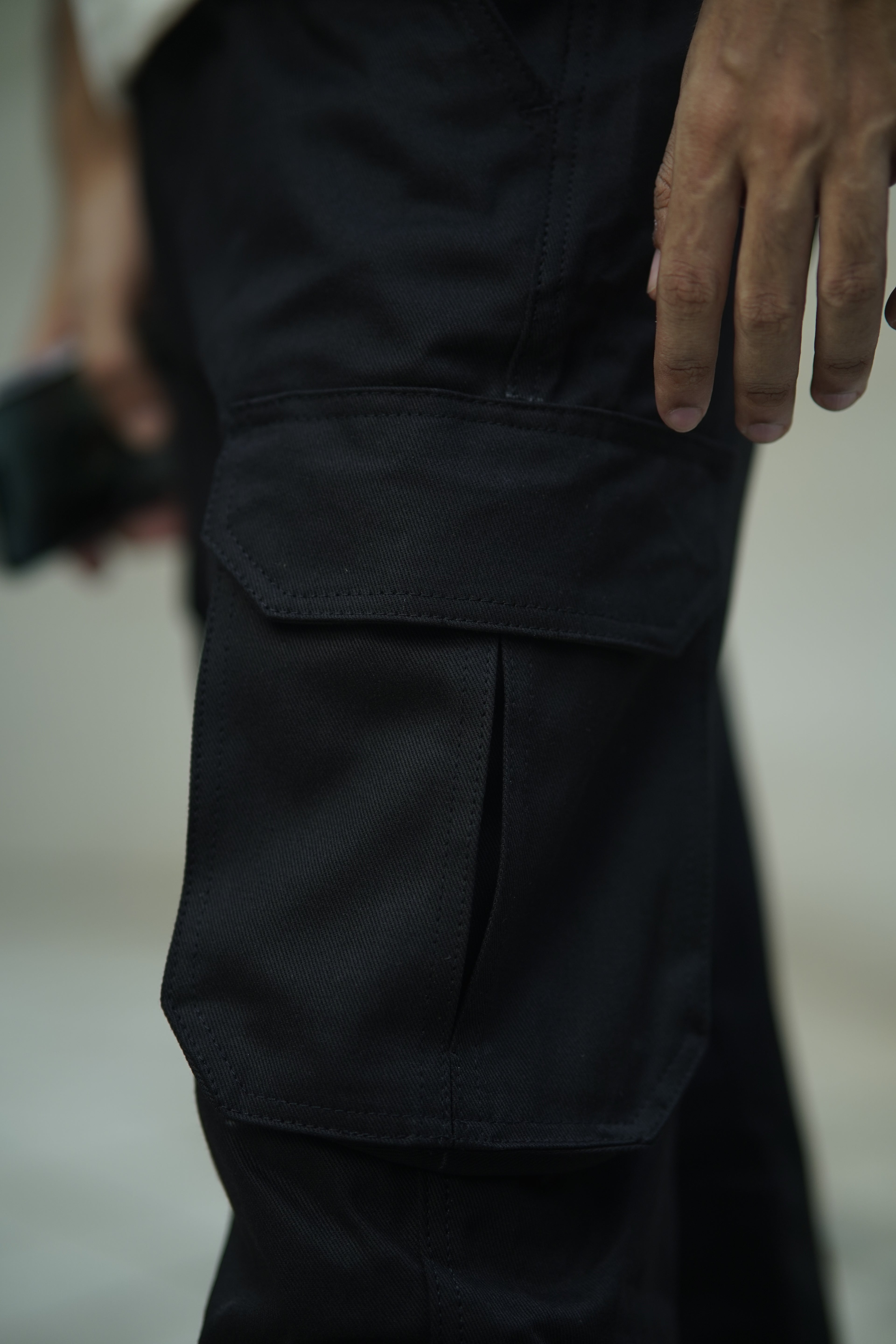 6 Pocket Gabardine Cargo Semi Baggy Pant