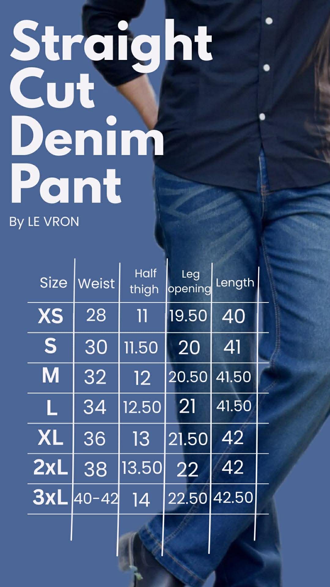 Dusty Gray Straight Cut Denim Pant