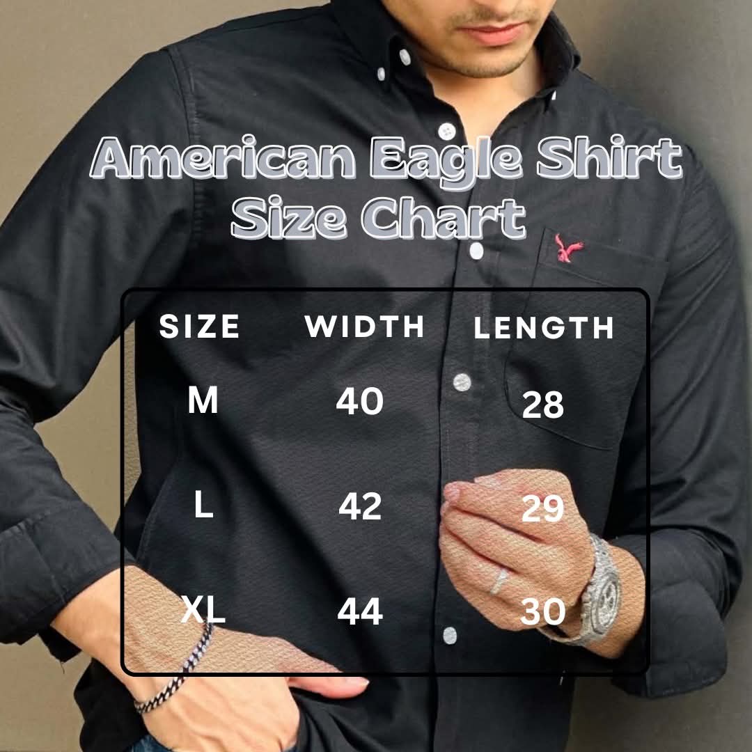 Beige Coloured American Eagle Oxford Shirt