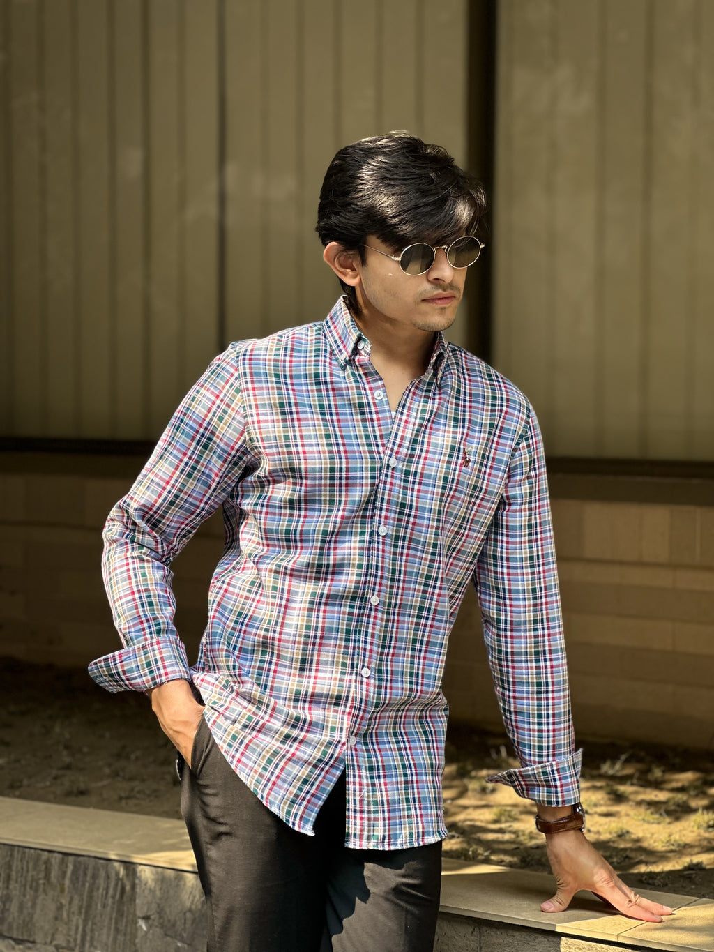 Multi Color Stripe Shirt