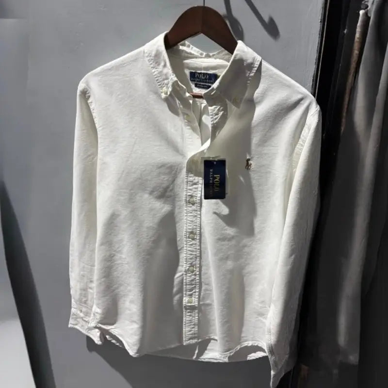 White Ralph Lauren Oxford Shirt