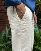 Linen Pant - Beige